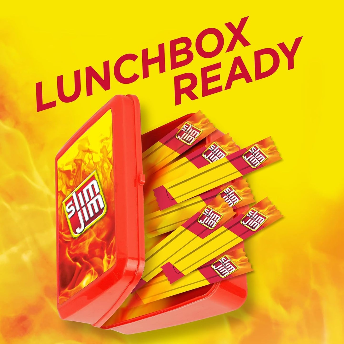 Slim Jim Smoked Meat Sticks, Original Flavor