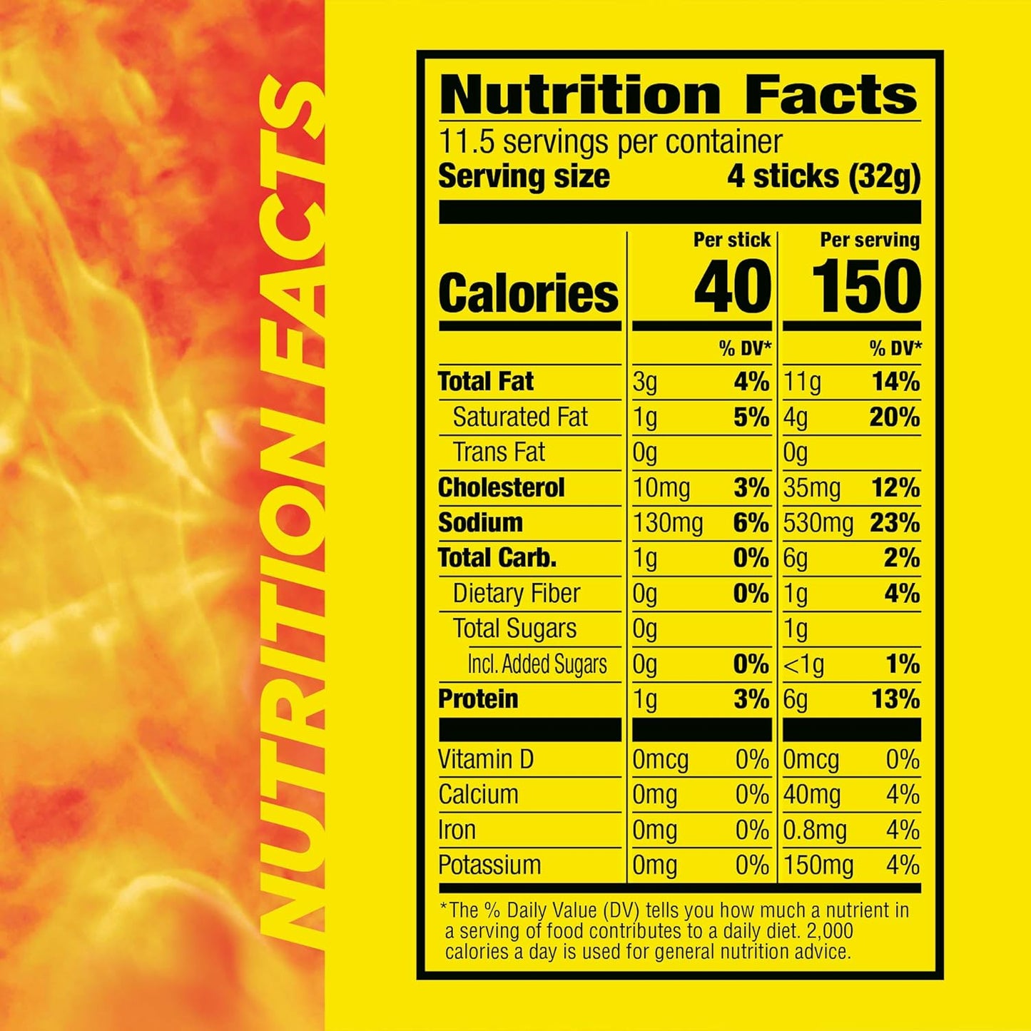 Slim Jim Smoked Meat Sticks, Original Flavor