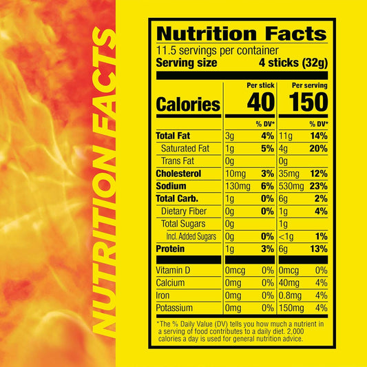 Slim Jim Smoked Meat Sticks, Original Flavor